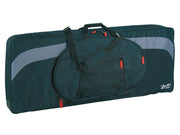 Boston KBT-120-BG gigbag voor keyboard, 25 mm. gevoerd, 1200 x 430 x 150 mm., zwart en grijs
