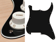 Boston ST-300-B slagplaat, Stallion, 3 ply, black, geen gaten (alleen schroefgaten)