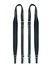 Boston 45-X-LV accordeon riemen, 120 bassen, 102-107 x 4,5cm, nerf leder, velours voering, zwart