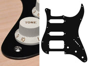 Boston ST-123-BM slagplaat, Stallion, 1 ply, black mat, SSH, 3 pot holes, 3-5 switch