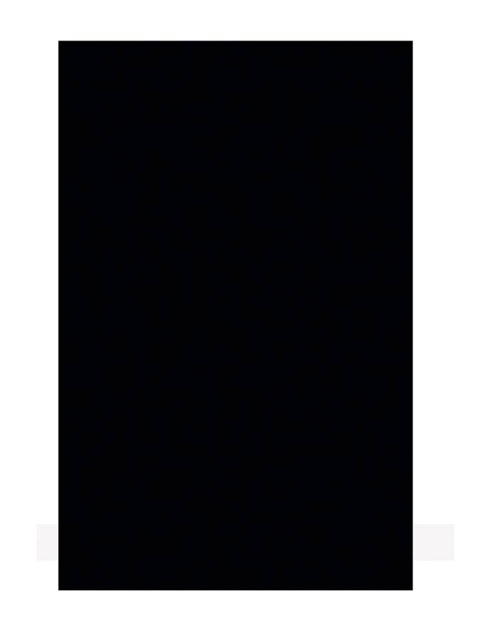 Boston PG-134-BM slagplaat materiaal, zwart mat, 1 ply, 45x29cm