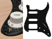 Boston ST-223-SBK slagplaat, Stallion, 2 ply, sparkling black, SSH, 3 pot holes, 3-5 switch