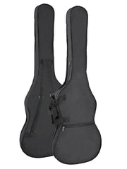 Boston B-00 draagtas voor basgitaar, ongevoerd, nylon, 2 riemen, groot voorvak, zwart
