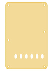 Boston BP-113-C rugplaat, string spacing 11,2mm, cream, 1 ply, standaard Stallion, 86x138mm