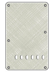 Boston BP-413-PWW rugplaat, string spacing 11,2mm, parel wh. webbing, 4 ply, standaard Stallion, 86x138mm