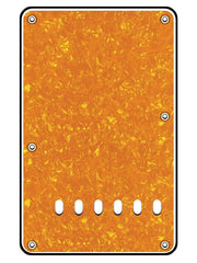 Boston BP-313-PY rugplaat, string spacing 11,2mm, parel geel, 3 ply, standaard Stallion, 86x138mm