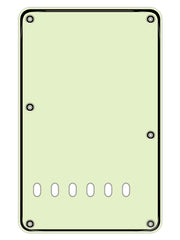 Boston BPL313-M rugplaat, string spacing 11,2mm, mint, 3 ply, standaard Stallion, 86x138mm, linkshandig