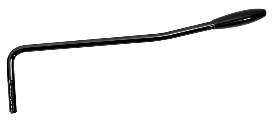 Boston TA-5-FBLB linkshandige tremolo-arm 5 mm zwart met zwarte knop