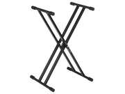 Boston KS-250 statief voor stage piano, met 32cm lange dragers, zwart, XX-model, trigger lock, made in EU