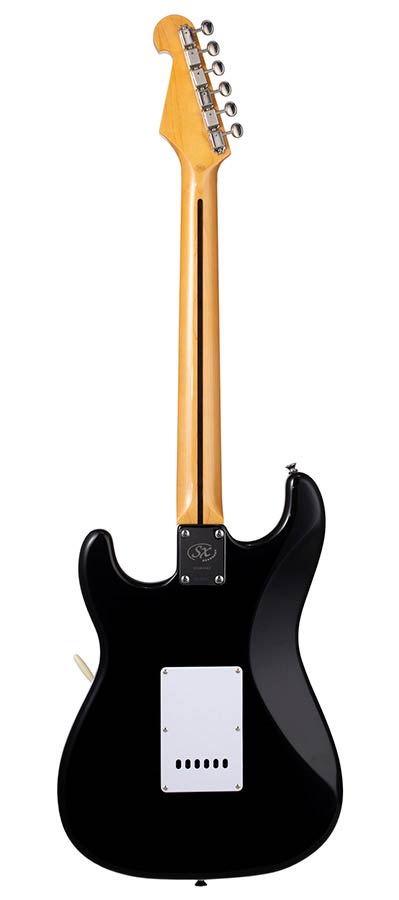 SX SST57 elektrische gitaar met tas – zwart