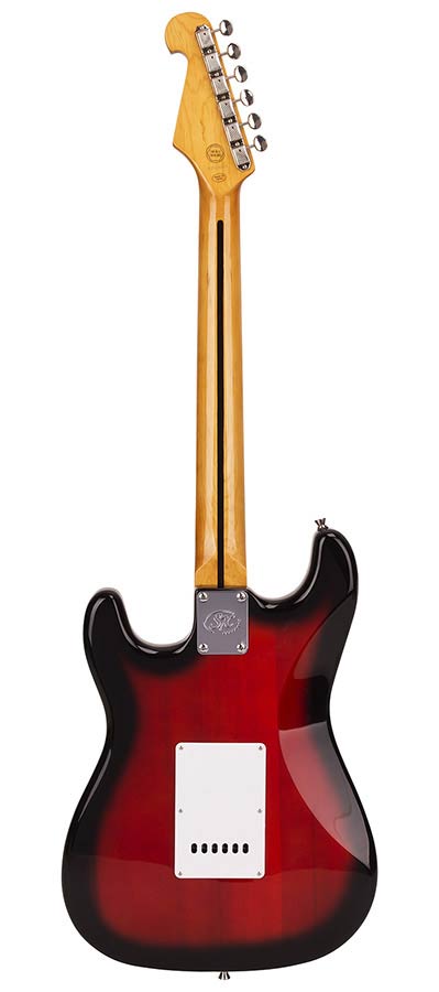 SX SST57342TS 3/4 elektrische gitaar 2-Tone sunburst met tas
