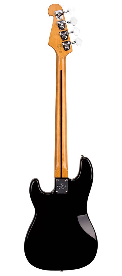 SX SPB57 P-Style elektrische basgitaar met tas – zwart
