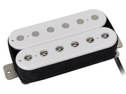 Boston PHB-90-BWH humbucker pickup, Alnico 5 bar, 4 conductors, waxed formvar wire, 15.0K bridge, white