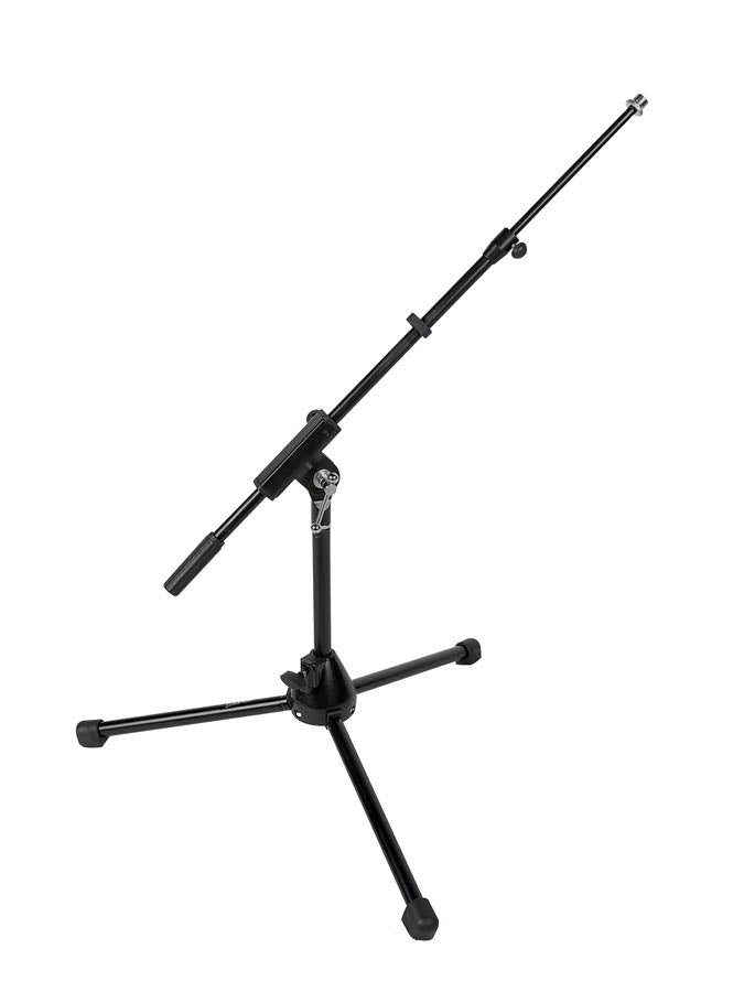 Boston MS-1315-BK microfoonstatief, met hengel, zwart, max hoogte 25cm