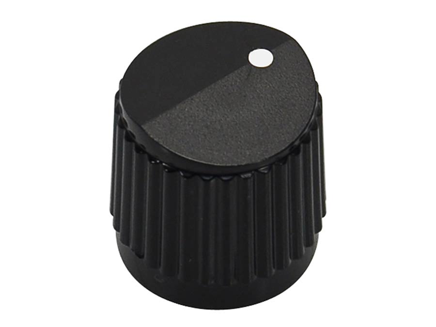 Boston KB-146 beveled top knob, with white indicator