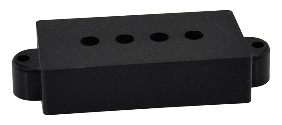 Boston PPC-15-BK pickup cover, Puncher Bass model split coil, 2 pcs, black