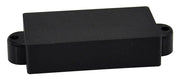 Boston PPC-25-BK pickup cover, Puncher Bass model split coil, no holes, 2 pcs, black