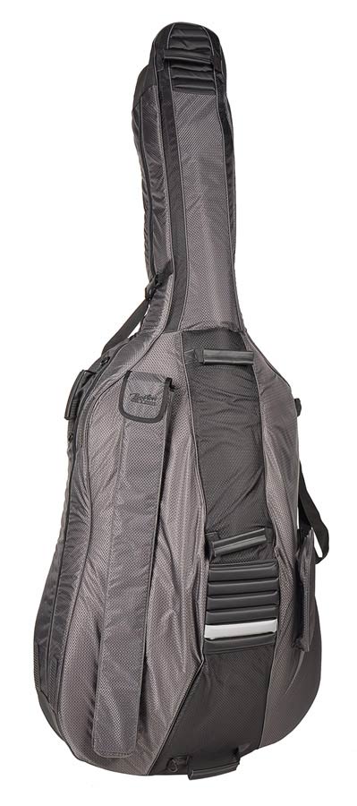 Boston CB-844 deluxe/hightech lichtgewicht contrabastas 4/4, ripstop nylon