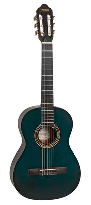 Valencia VC203TBU Klassieke gitaar 3/4 – Transparent Blue