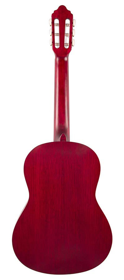 Valencia VC203TWR Klassieke gitaar 3/4 – Transparent Wine Red - afbeelding 2