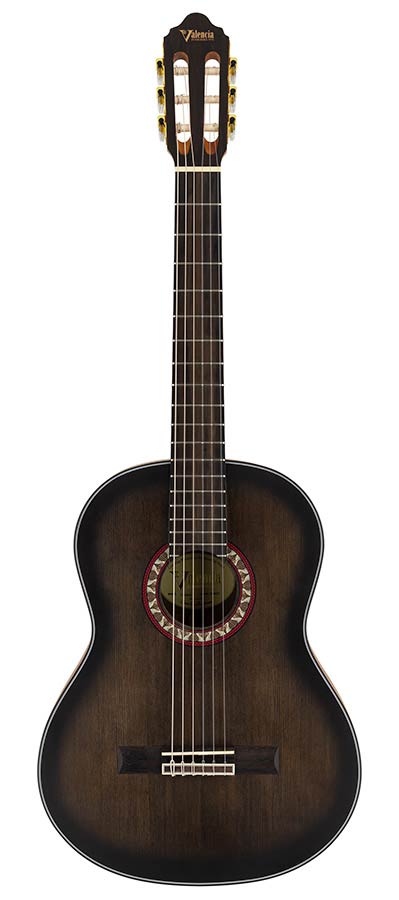 Valencia VC404HSB Klassieke gitaar 4/4 – Historic Sunburst - afbeelding 3