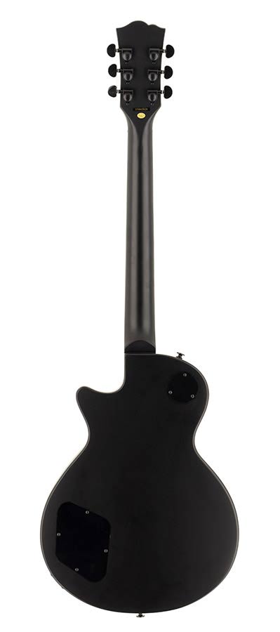 SX EE3S-BK studio Single-Cut elektrische gitaar (mat zwart)