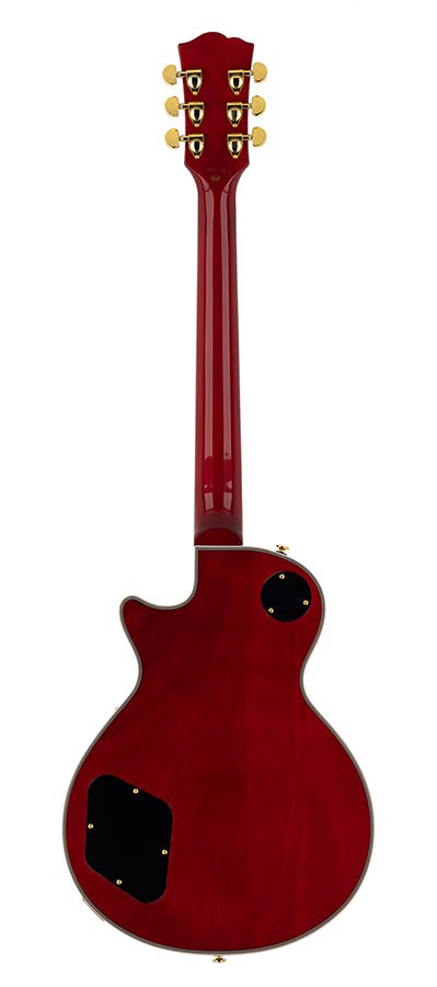 SX EH3-CS Custom Single-Cut elektrische gitaar – cherry sunburst