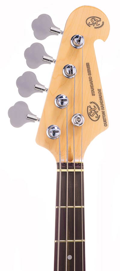 SX BD1/BK J-Style elektrische basgitaar met twee elementen