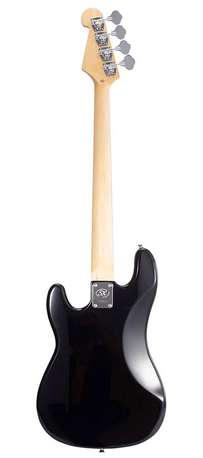 SX BD2/BK P-Style elektrische basgitaar zwart met gigbag