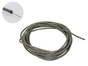 Boston PBWS10 interne gitaarbedrading, gewaxt katoen gevlochten push back wire, 3 mtr, USA made
