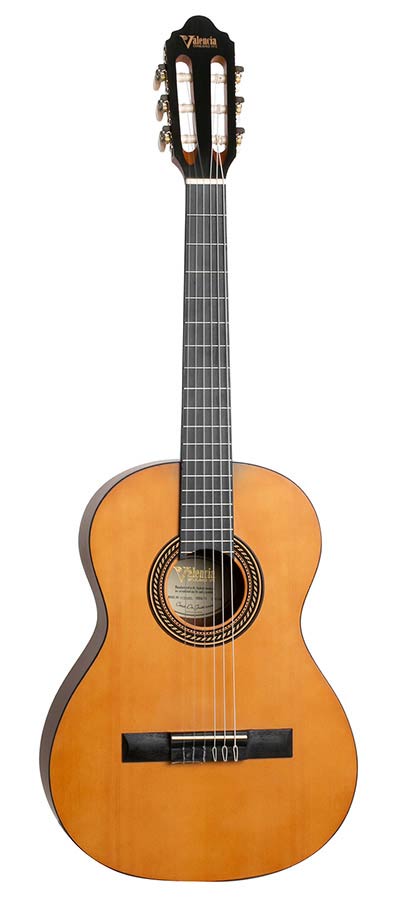 Valencia VC203HL Klassieke gitaar 3/4 linkshandig met hybride hals – Antique Natural