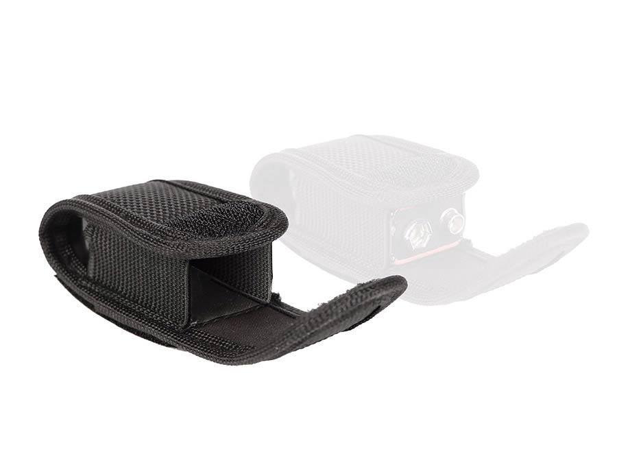 Boston BH-1200 battery holder bag with velcro flap and double sided mounting tape