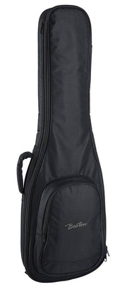 Boston E-10.2 gigbag voor elektrische gitaar, 10 mm. voering, cordura, 2 riemen, groot voorvak, zwart