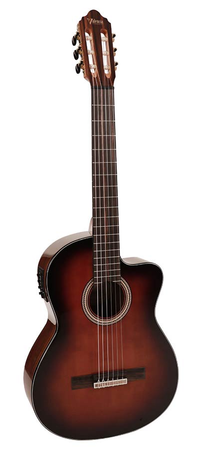 Valencia VC564CEBSB Elektro-akoestische klassieke gitaar 4/4 – Brown Sunburst