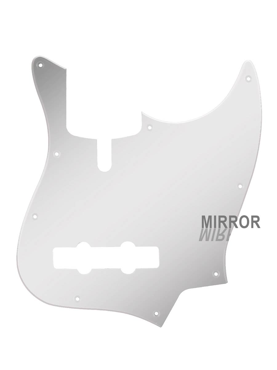 Boston M4V-210-MC pickguard, Sire Marcus Miller V-series 4-string, 2 ply, mirror chrome