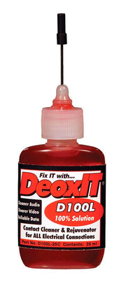 Boston D100L-25C CAIG DeoxIT D100L needle dispenser, 100% solution, 25ml