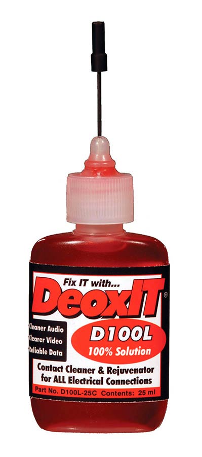 Boston D100L-25C CAIG DeoxIT D100L needle dispenser, 100% solution, 25ml