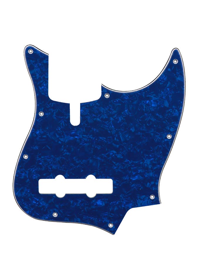 Boston M5V-310-PBU pickguard, Sire Marcus Miller V-series 5-string, 3 ply, pearl blue