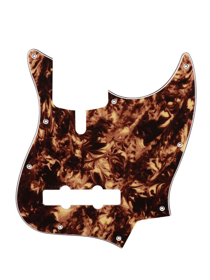 Boston M5V-310-MY pickguard, Sire Marcus Miller V-series 5-string, 3 ply, marble yellow