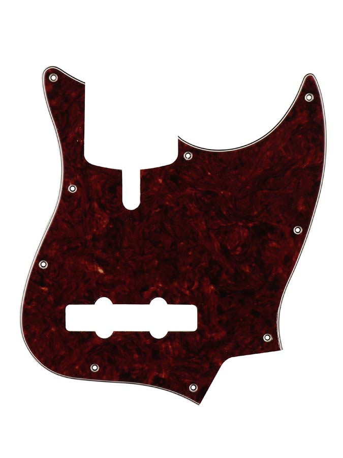 Boston M5V-410-TI pickguard, Sire Marcus Miller V-series 5-string, 4 ply, tortoise intense