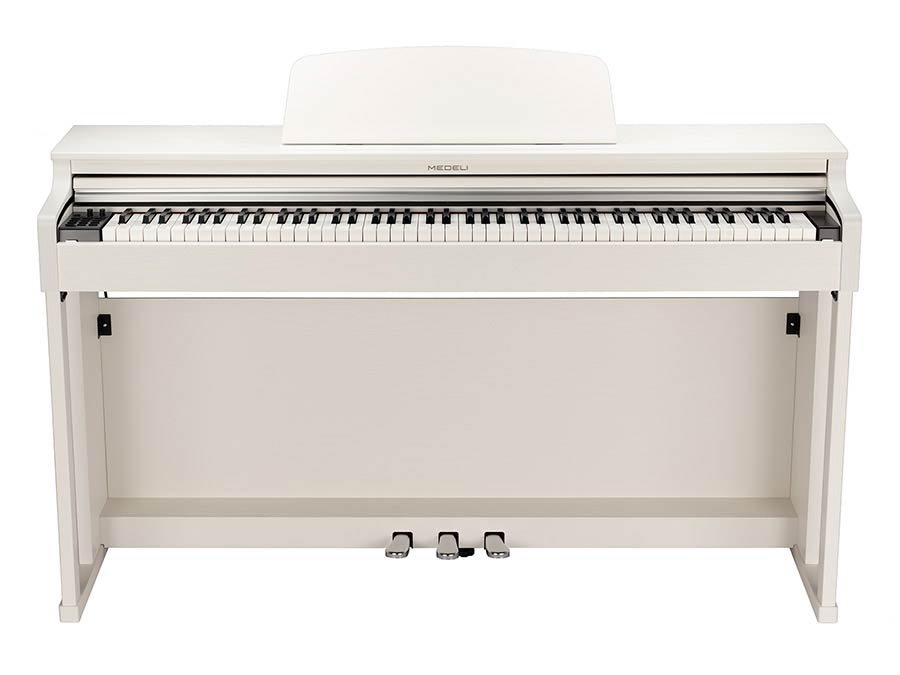 Medeli UP203/WH digitale piano – 88 GAS-II hamertoetsen, wit