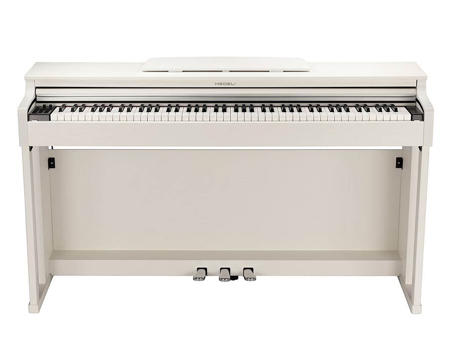 Medeli UP203/WH digitale piano – 88 GAS-II hamertoetsen, wit