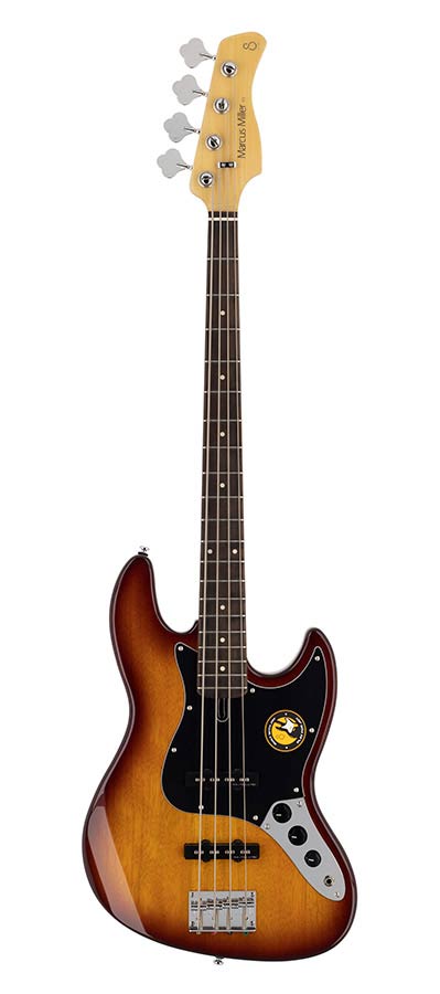 Sire Marcus Miller V3P 4/TS basgitaar tobacco sunburst