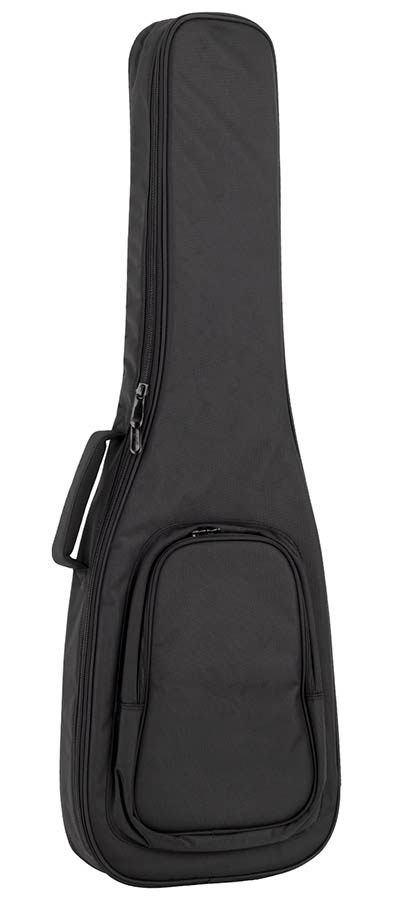Boston EGB-545 Smart Luggage deluxe gigbag for electric guitar, logo-free large front pocket (luthier edition)