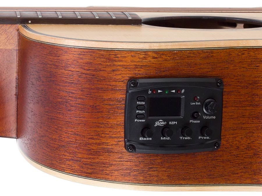 Bromo BAT4CE Tahoma Series Hillside Auditorium Electro-Acoustic Guitar - Satin