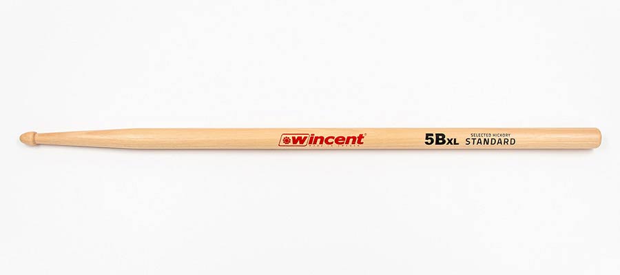 Wincent W-5BXL 5B XL Hickory Drumstokken – 420 x 15 mm