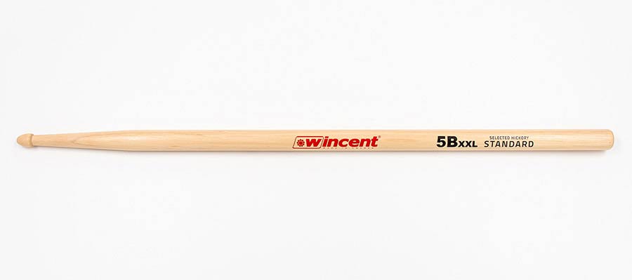 Wincent W-5BXXL 5B XXL Hickory Drumstokken – 433 x 15 mm