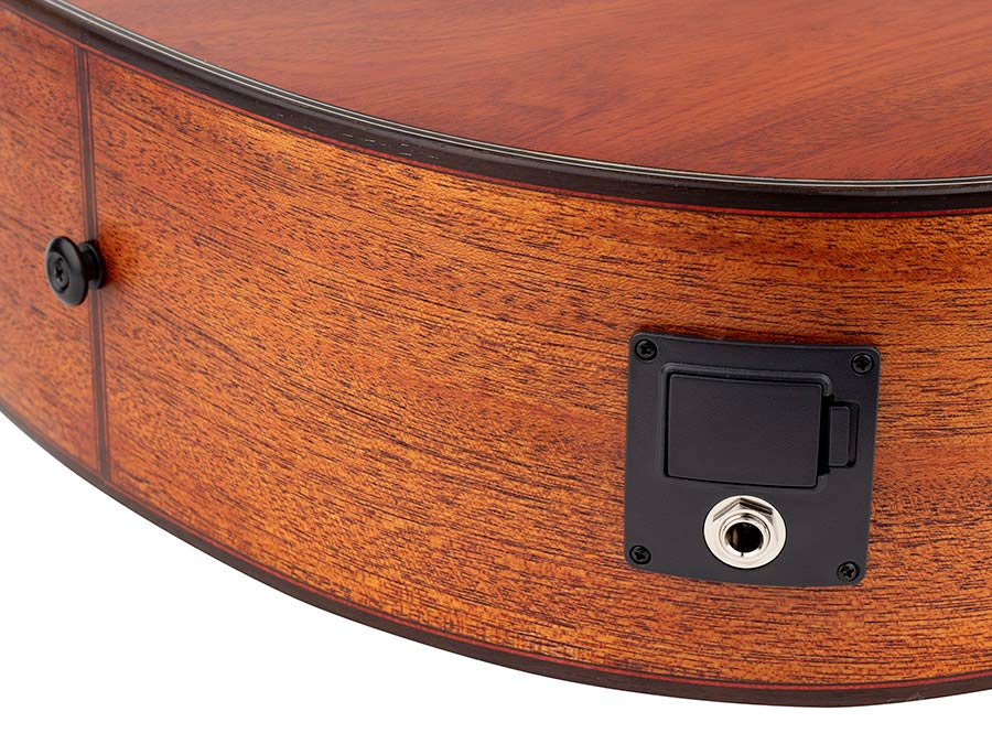 Bromo BAT4MCE Tahoma Series Hillside Auditorium Cutaway Elektro-akoestische Gitaar - Satin