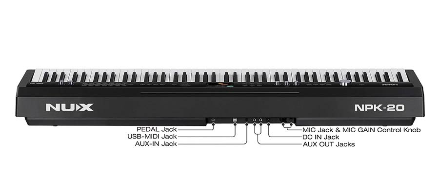 NUX NPK-20 Digitale Stage Piano