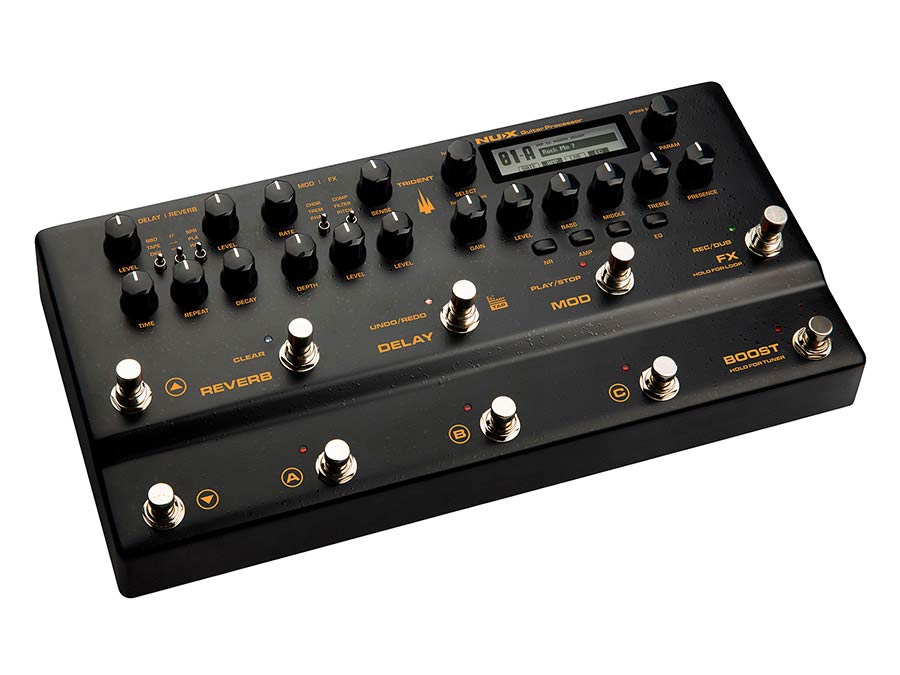 NUX NME-5 Modeling Guitar Processor Trident